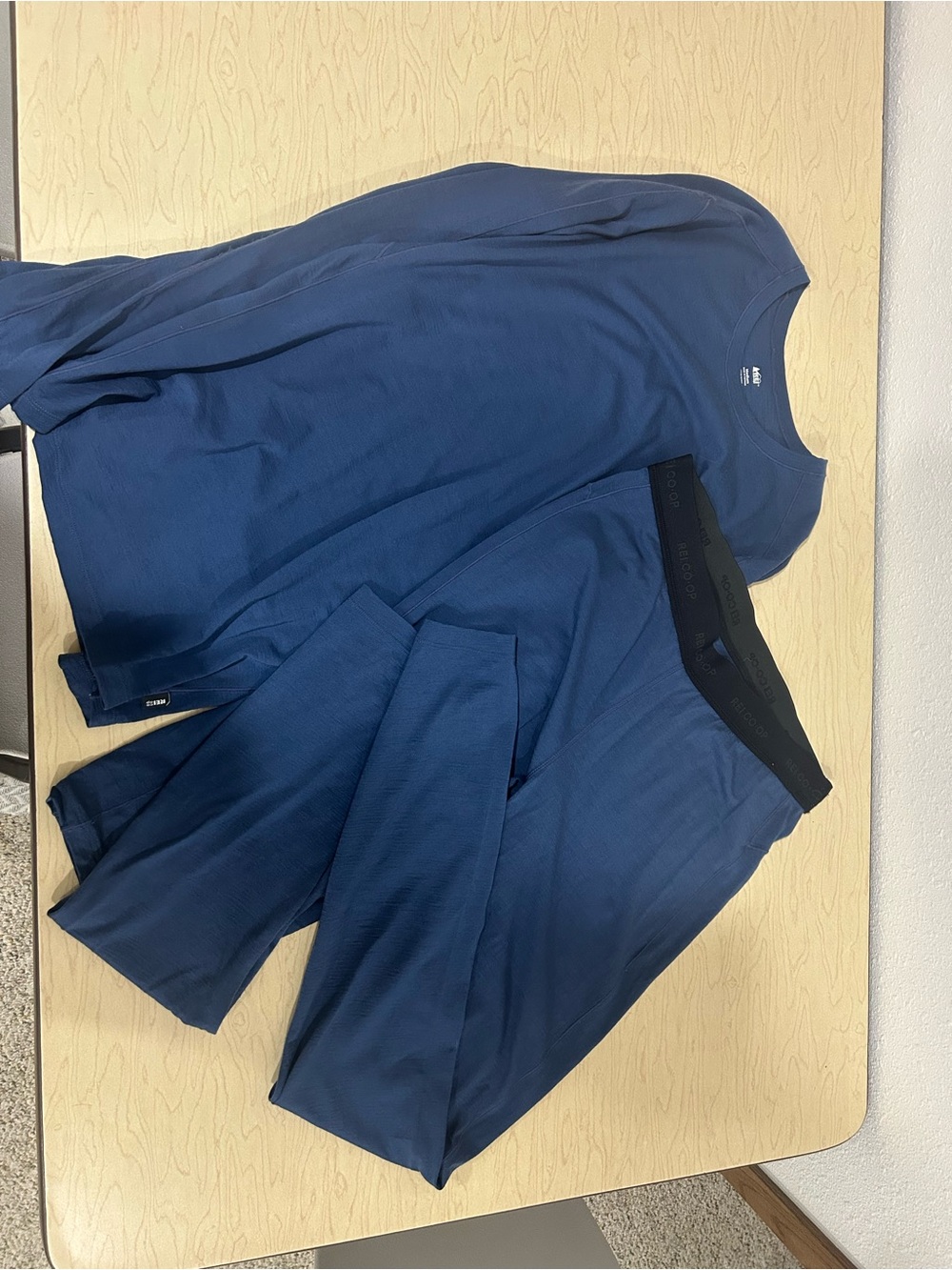 REI Merino 185 Long Sleeve and Bottoms Base Layer Set
